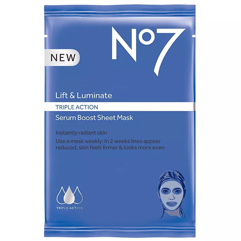 No7 Lift & Luminate Triple Action Serum Boost Sheet Mask