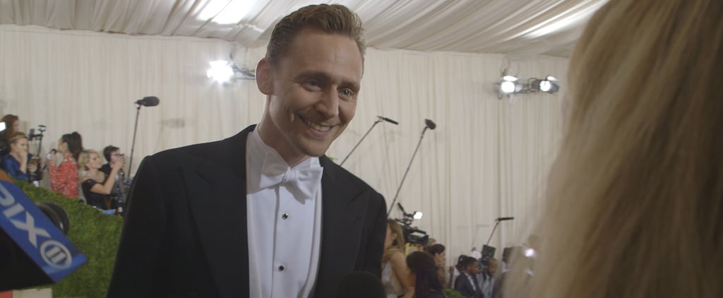 Tom Hiddleston at the 2016 Met Gala (Video)
