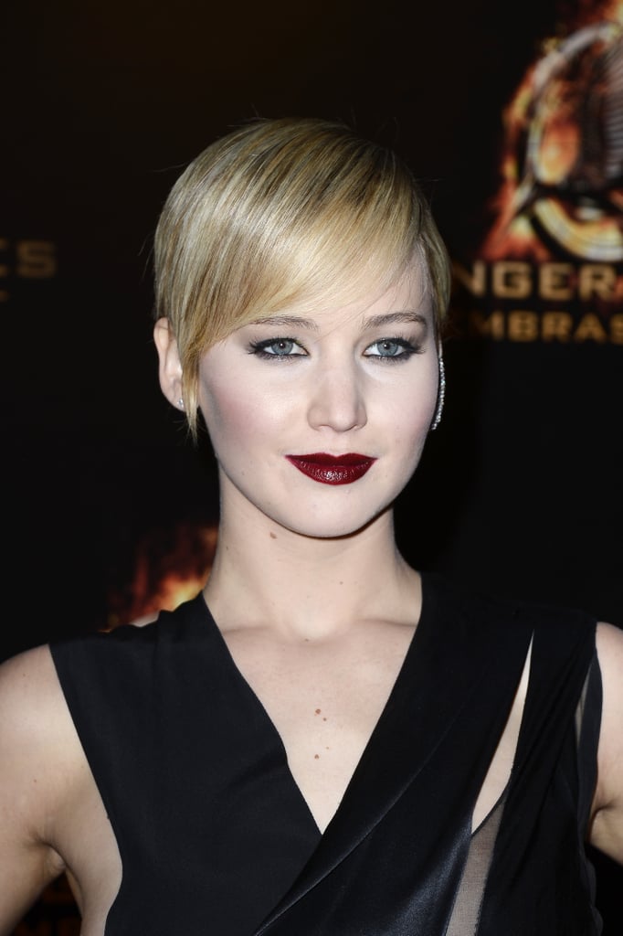 Jennifer Lawrence's Sleek Pixie in 2013