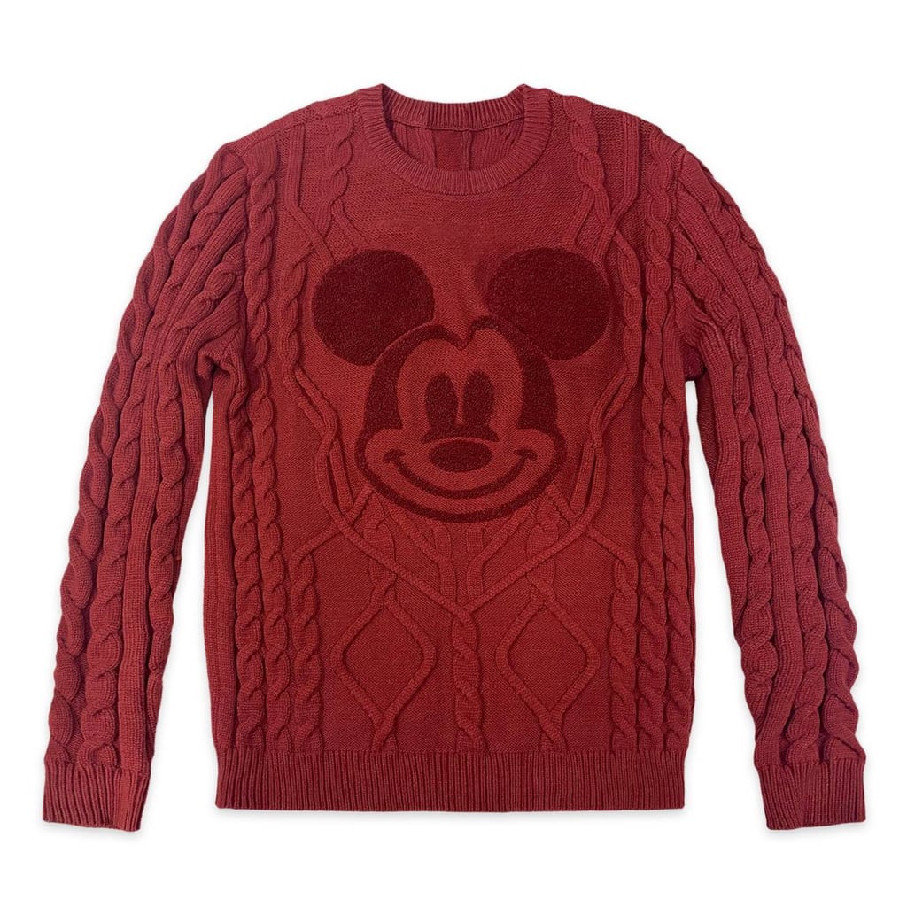 A Cosy Sweater: Mickey Mouse Pullover Sweater For Adults