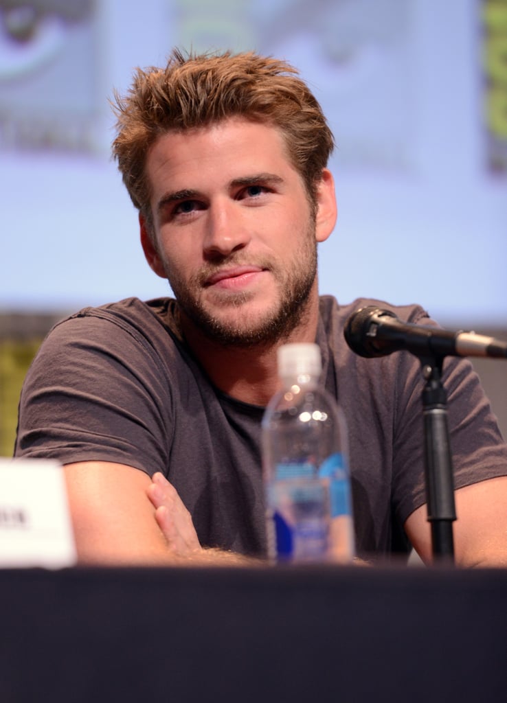 Liam Hemsworth: "You did not. I watched it one time."