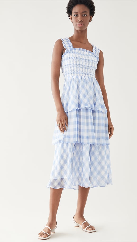 ENGLISH FACTORY Gingham Check Dress