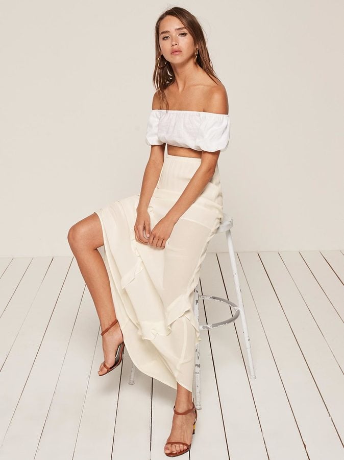 Reformation Della Skirt