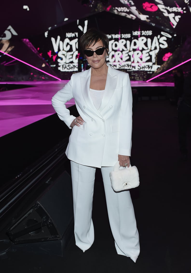 Photos of Kris at the 2018 Victoria's Secret Fashion Show