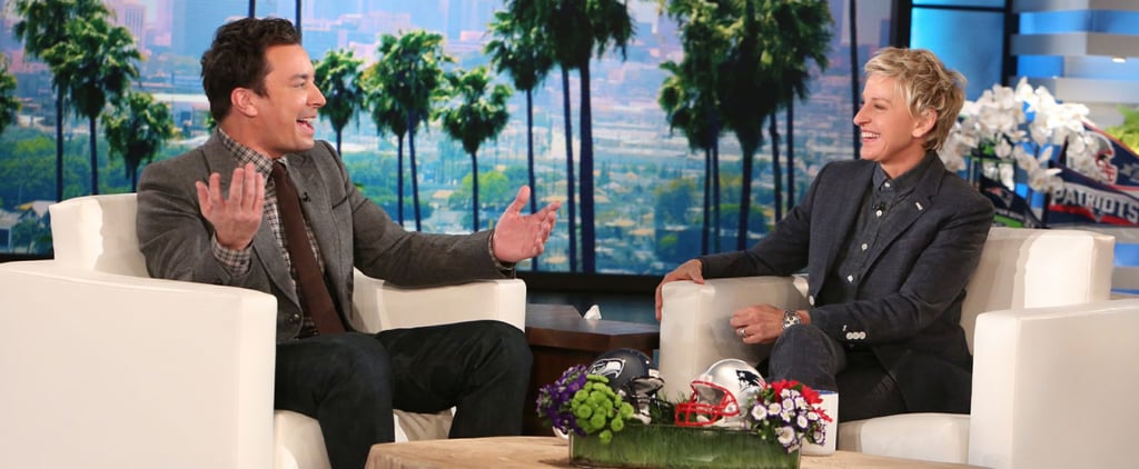 Jimmy Fallon on The Ellen DeGeneres Show Interview 2015