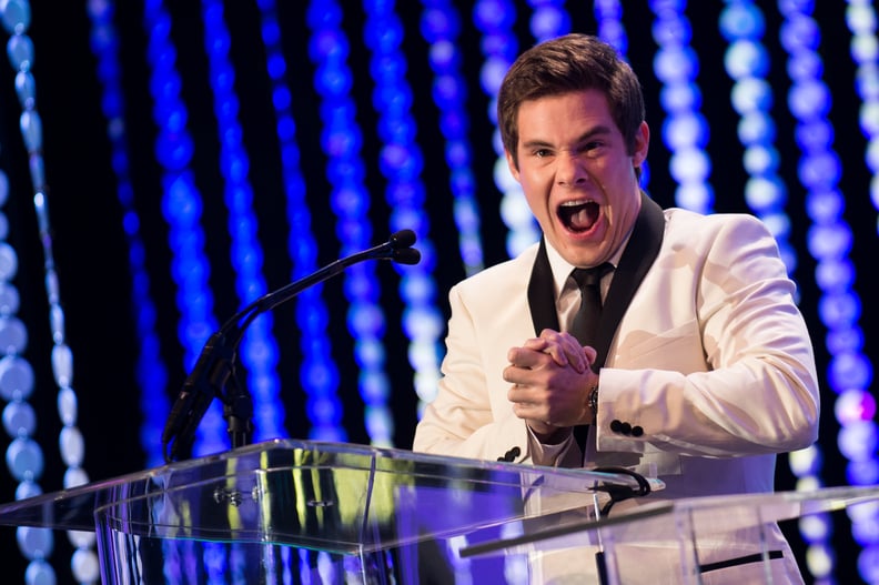 When He Was Pumped to Present an Award