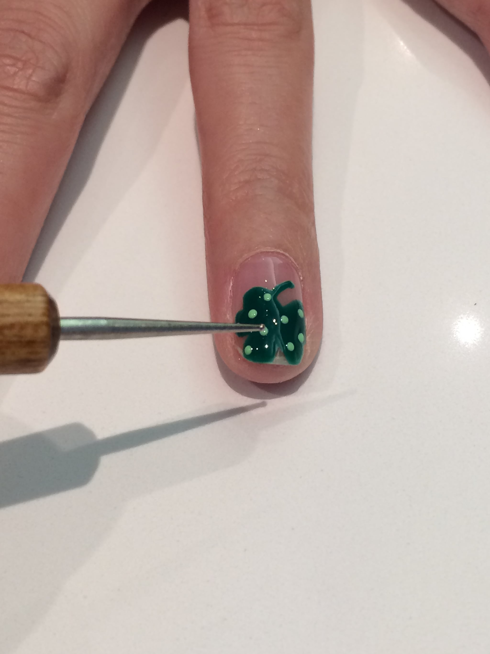 St. Patrick's Day Nail Art DIY Manicure | POPSUGAR Beauty