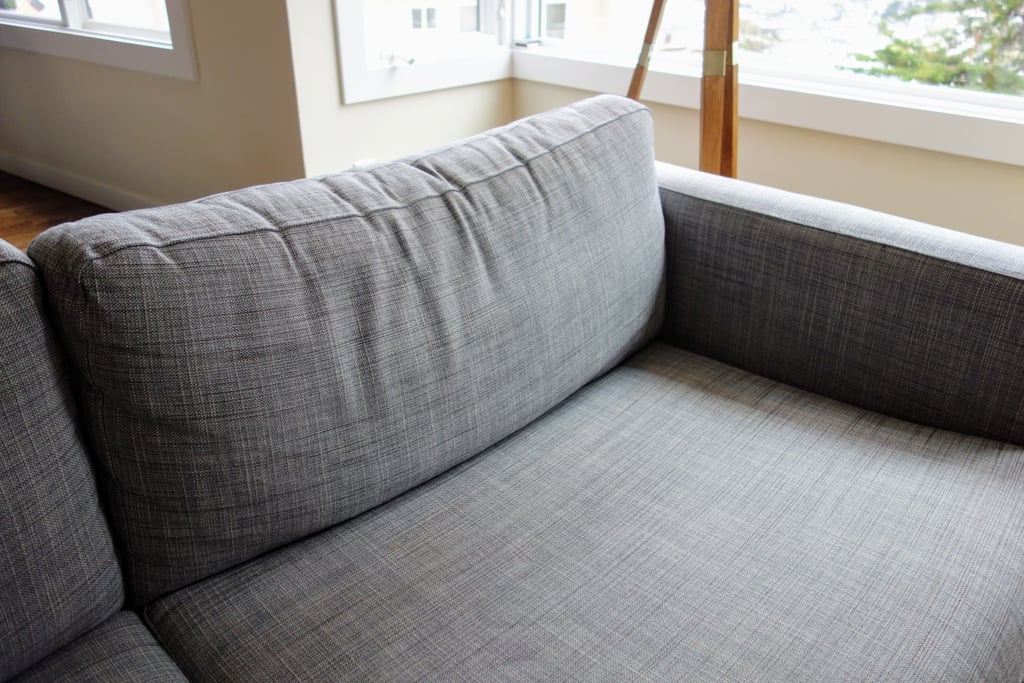 After three years, my Ikea couch looked a bit tired. The covers had faded and the cushions were slouching. The profile fit my living room well, so I didn't want to start from scratch.