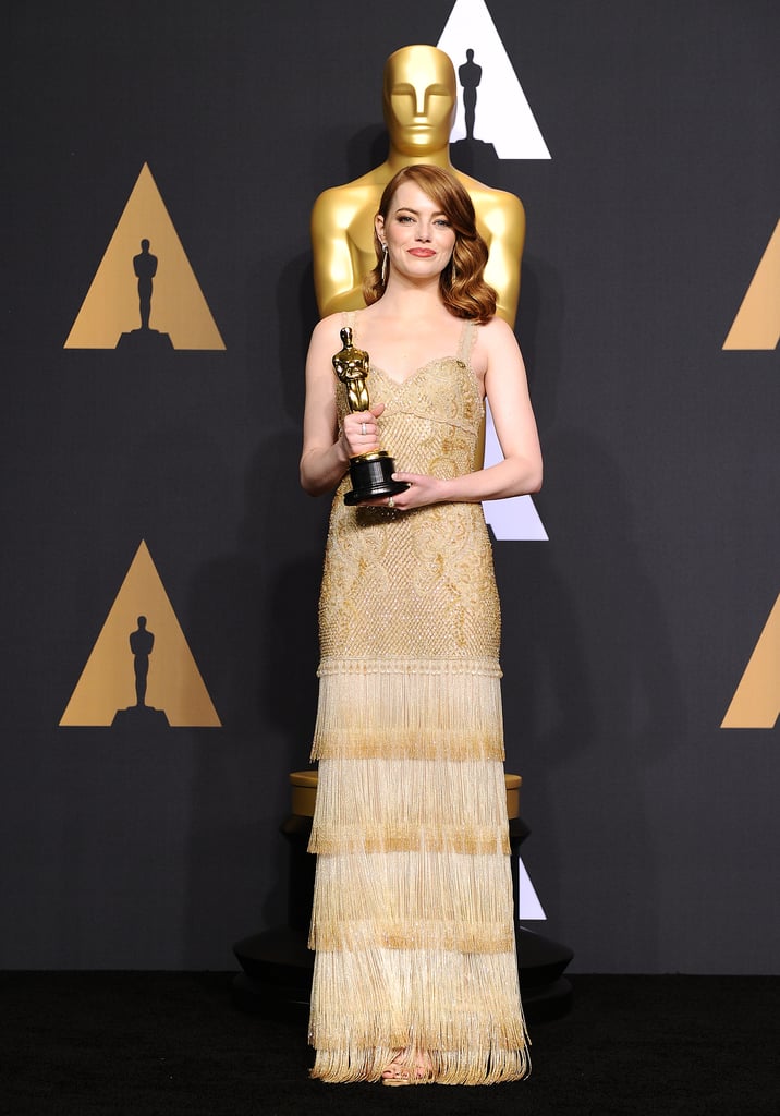 Emma Stone at the 2017 Academy Awards