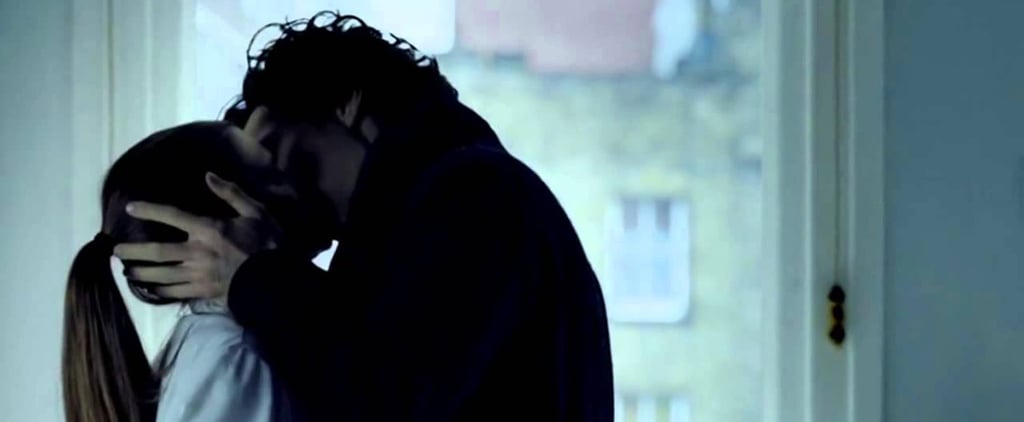 Sherlock and Molly Kiss GIF