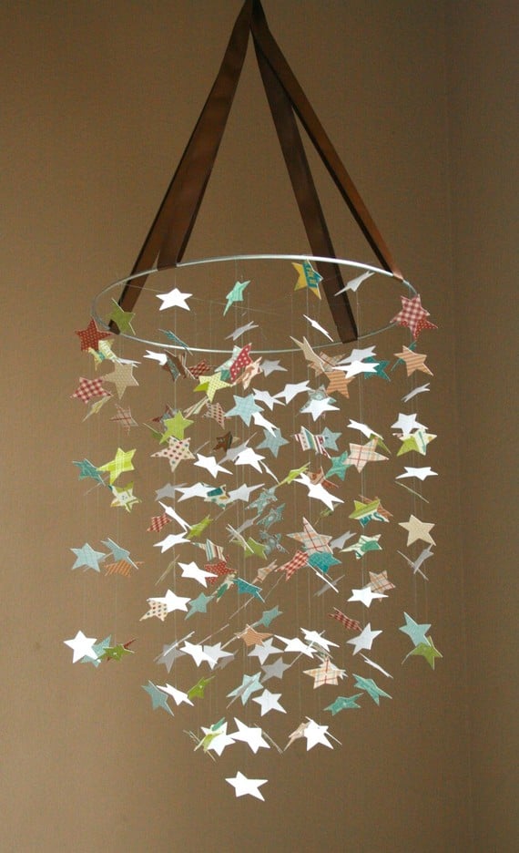 Try a Star DIY Mobile Paper Craft Nursery Mobiles From Etsy