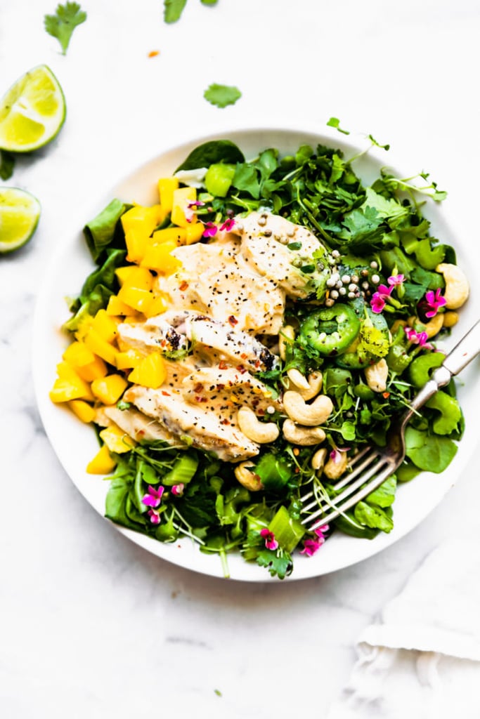 Curried Chicken Salad With Spicy Mango Chutney