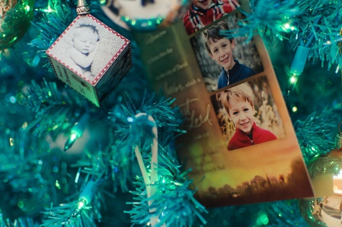 Turn Cards Into Ornaments