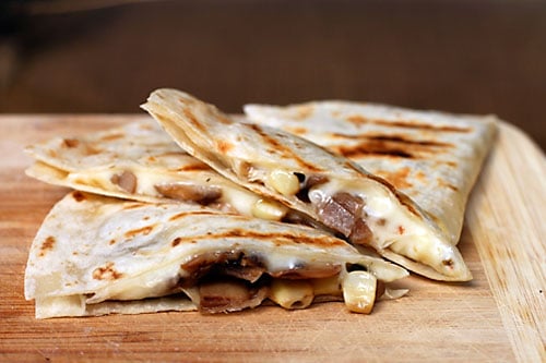 Campfire Quesadillas