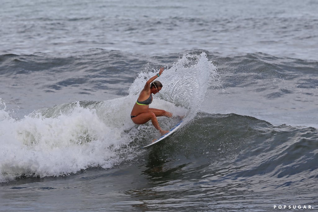 Bethany Hamilton Surfing While Pregnant November 2017
