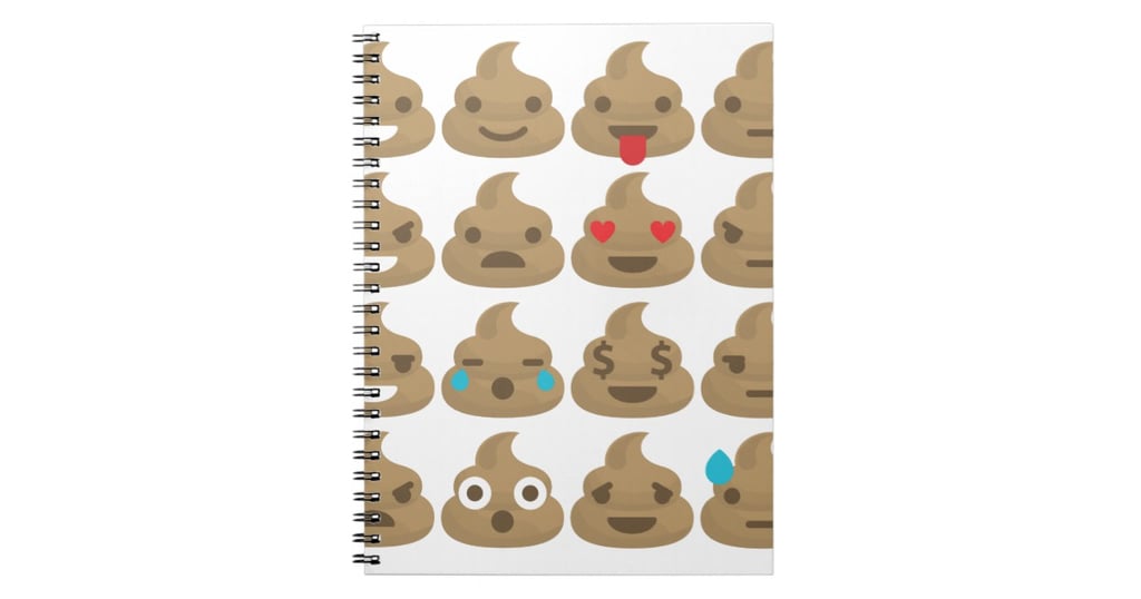 Poop Emojis Spiral Notebook