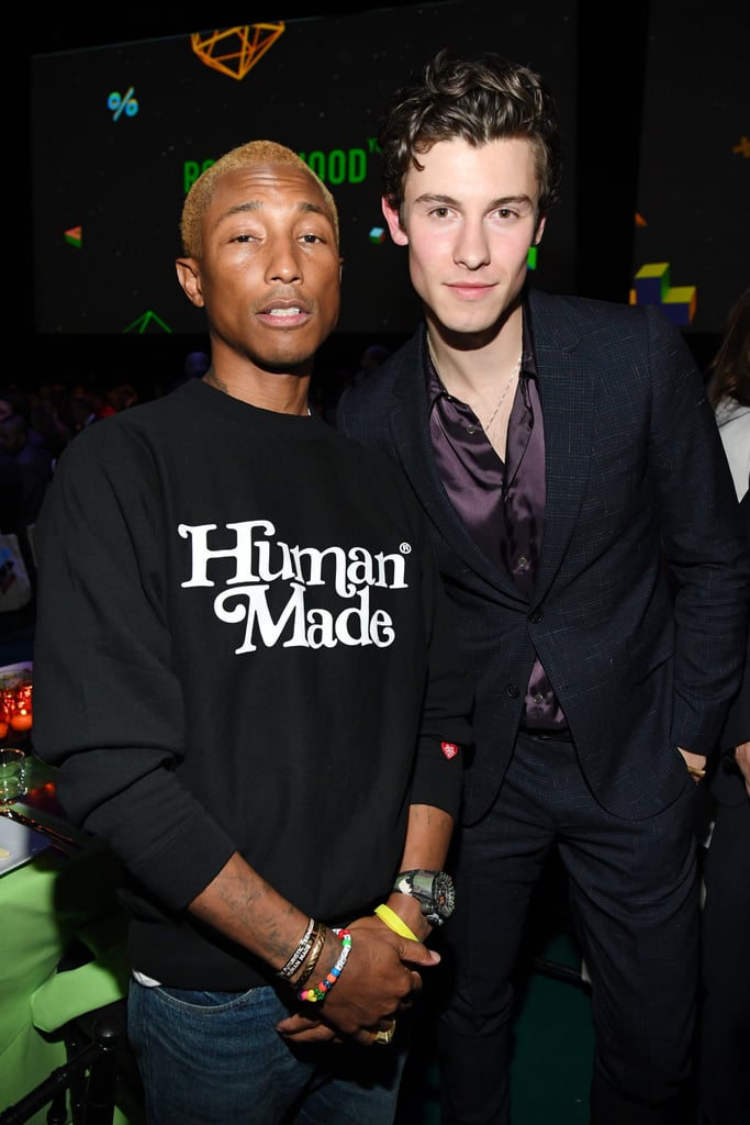 Shawn Mendes and Pharrell Williams