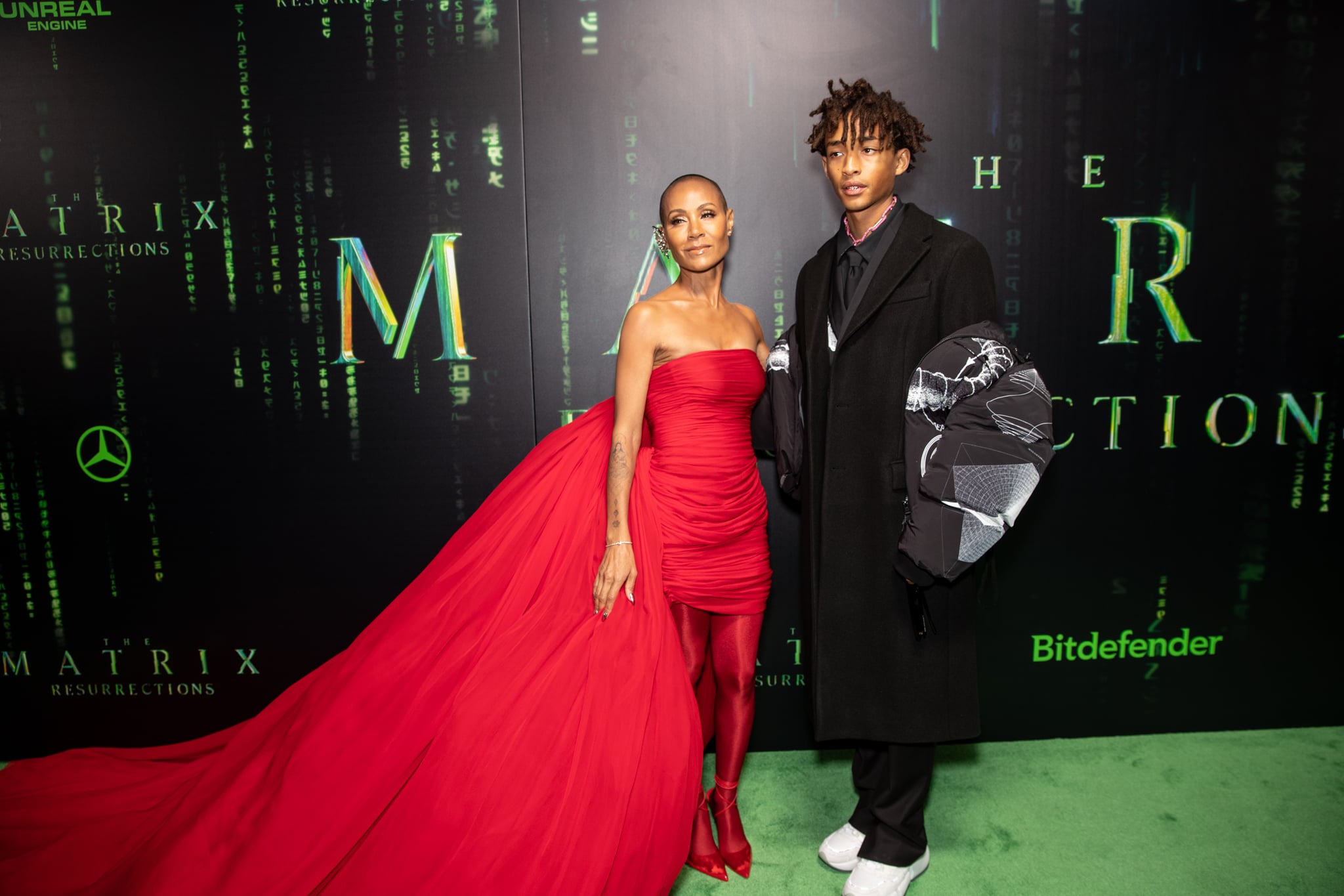 Jaden and Jada Pinkett Smith Outfits at The Matrix Premiere | POPSUGAR  Fashion