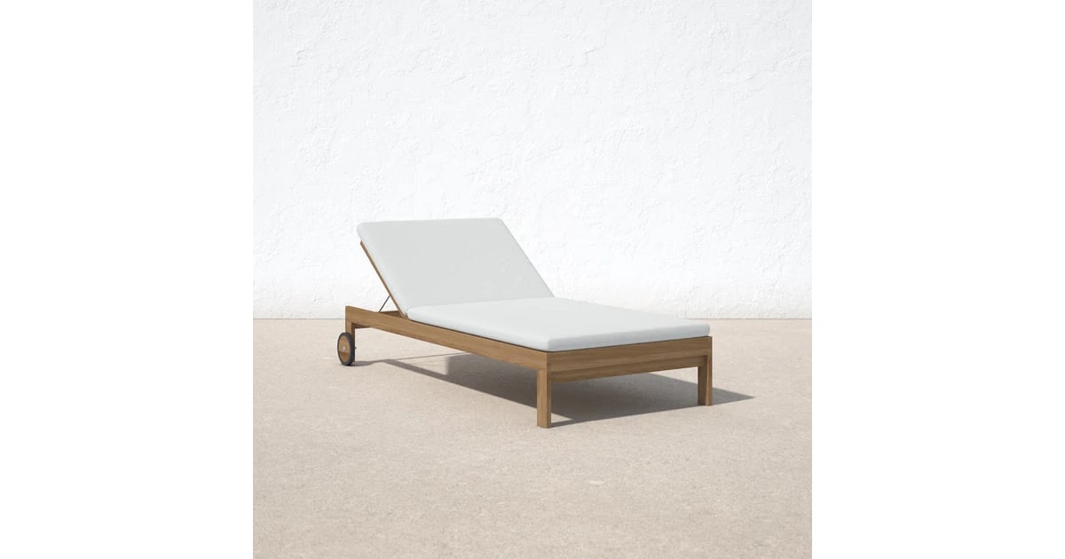 Best Teak Outdoor Chaise Lounge AllModern Cambridge Outdoor Teak