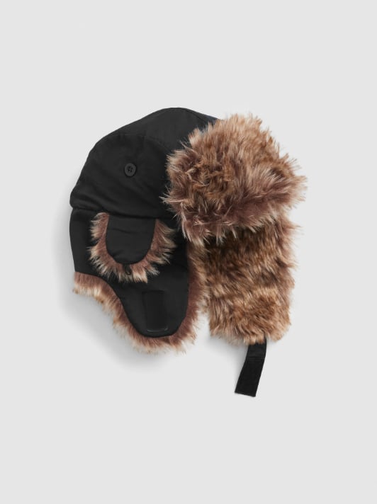 When keeping out the cold is a top priority, a faux-fur trapper hat ($35) couldn't be a better choice. The style provides tons of coverage and warmth.