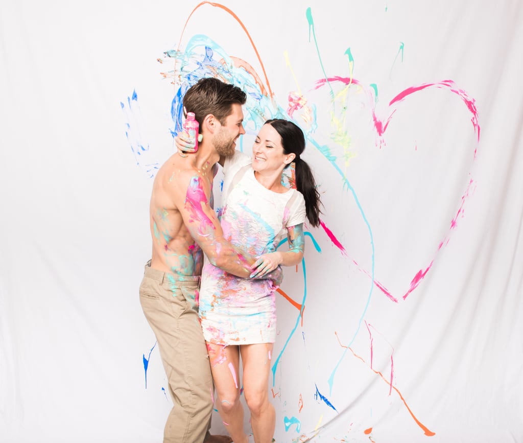 Painting Engagement Photos