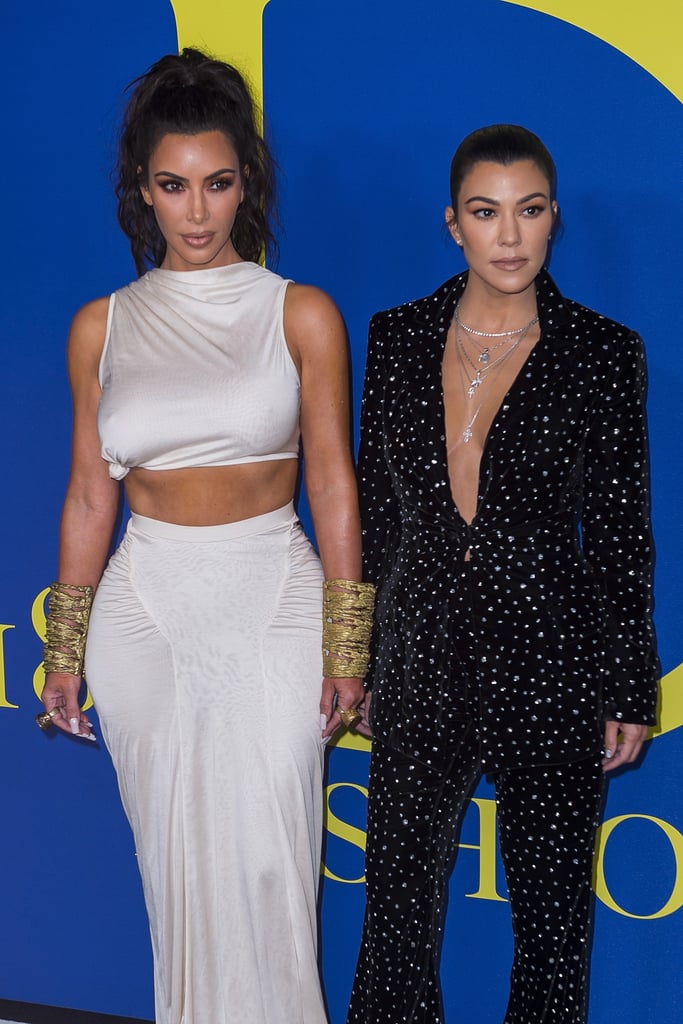 Kourtney Kardashian Christian Siriano Suit CFDA Awards 2018
