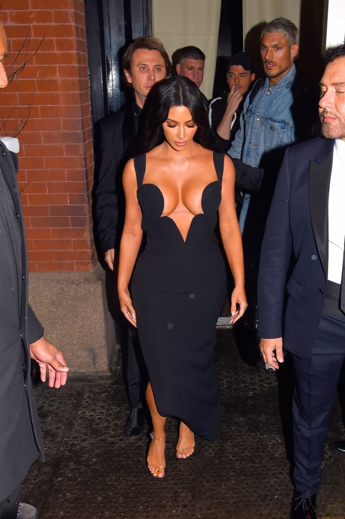 Kim and Kourtney Kardashian amfAR New York Gala Photos 2019