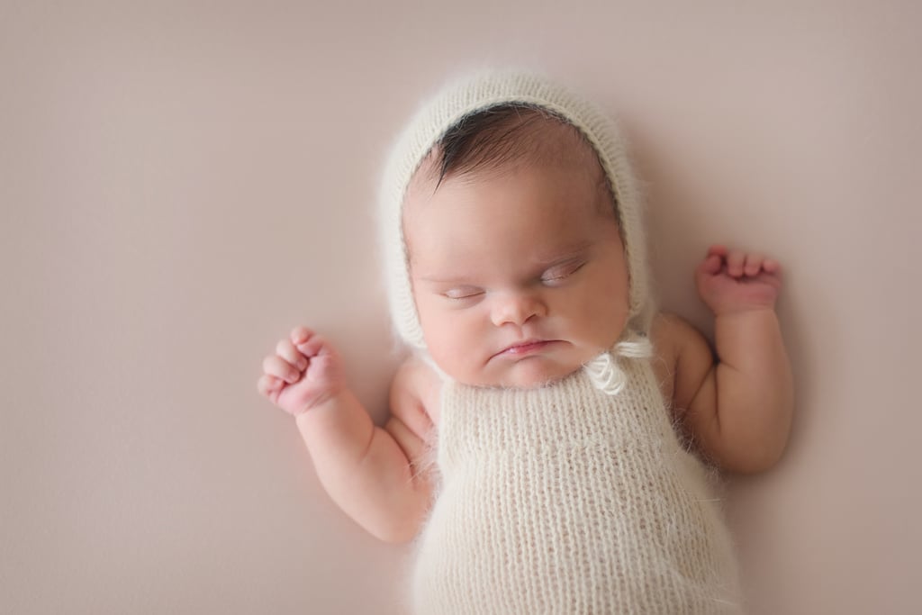 Newborn With Inoperable Tumor in Family Photos