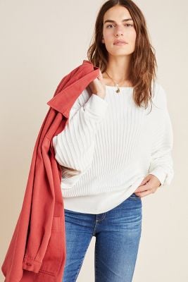 Anthropologie Karla Boat Neck Sweater