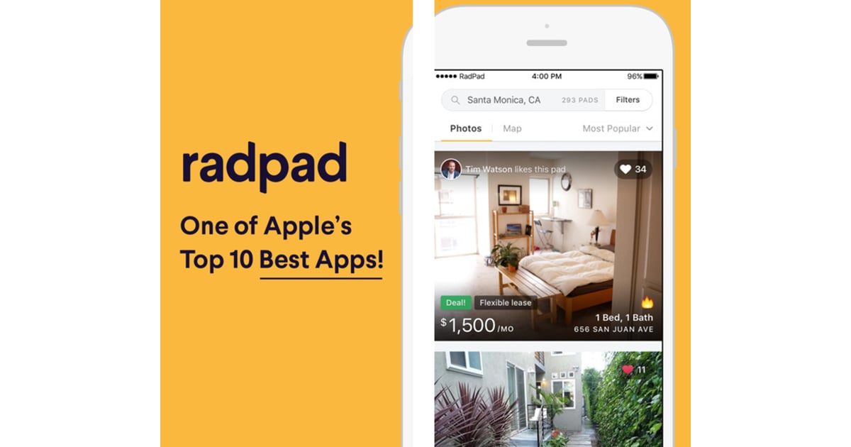 RadPad Apartment Finder Best ApartmentHunting Apps POPSUGAR Home