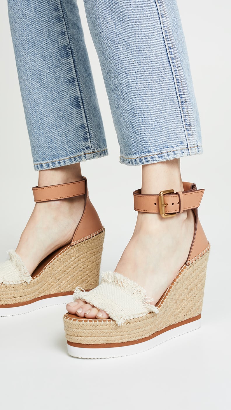 See by Chloe Glyn Wedge Espadrilles