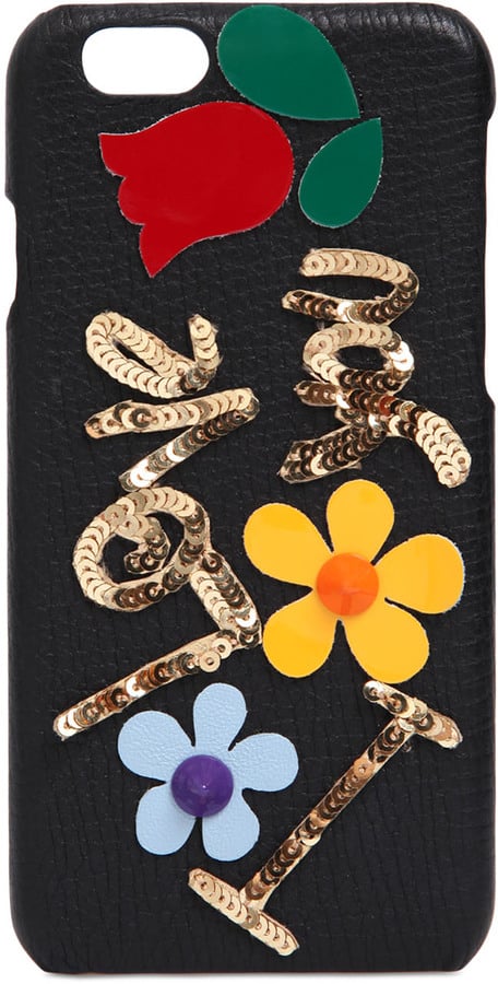 Dolce & Gabbana I Love You Embellished iPhone 6 Case