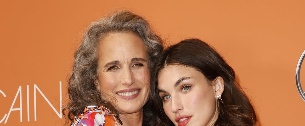 Andie MacDowell and Daughter Rainey Qualley at Fashion Show