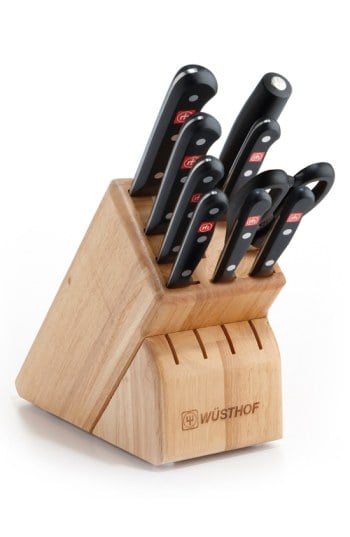 Wüsthof 'Gourmet' 10-Piece Knife Block Set