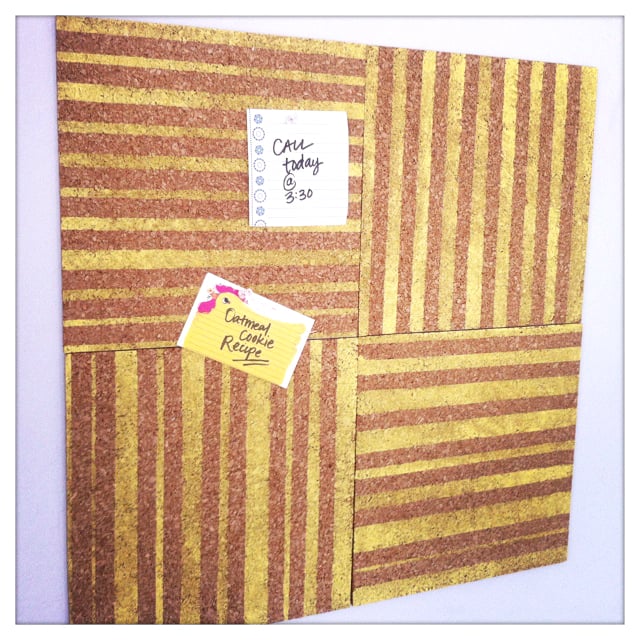 DIY Modern Corkboard | PS Smart Living