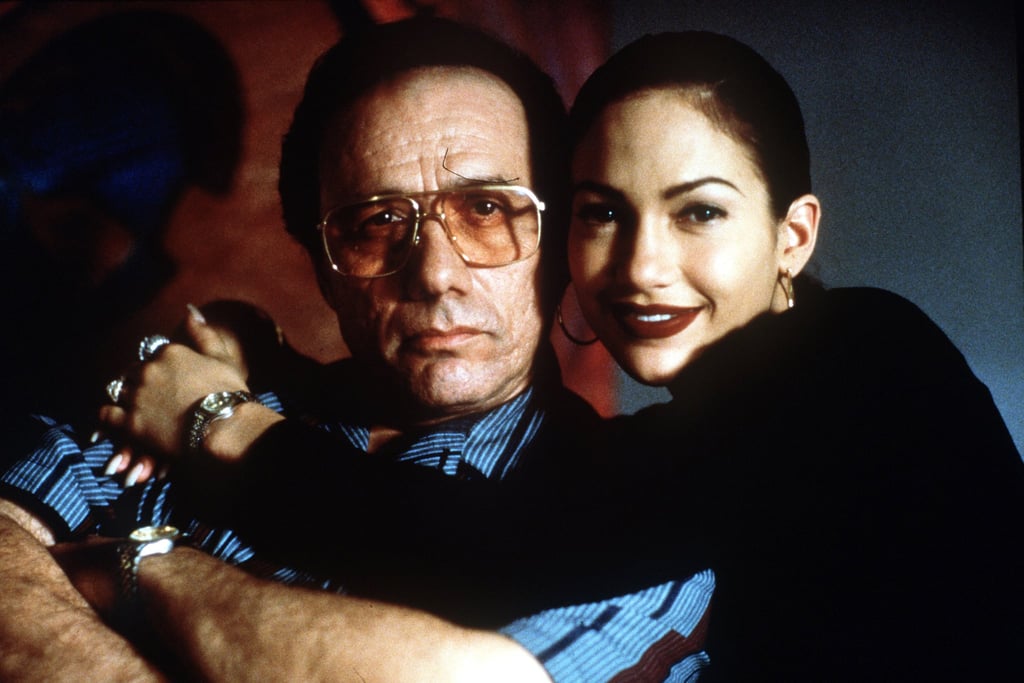 But the role that might be the reason you're sure you've seen Olmos before is most likely his part as Selena Quintanilla's dad, Abraham, in Selena, costarring Jennifer Lopez. Who can forget his most famous quote in the film: "Bustiquela? Es un bra!"? After that iconic hit, he did a 180 for a recurring role as a judge on The West Wing.
For sci-fi fans, Olmos is an indelible icon for a very different reason: from 2003 to 2009, he played Commander William Adama in the reimagined Battlestar Galactica. His fan-favourite character was a war-weary, dignified leader (and the love interest for the show's lead, President Laura Roslin) and instantly catapulted Olmos to the highest levels of the geek sphere. He returned to the sci-fi realm in 2015 with an arc on Marvel's Agents of S.H.I.E.L.D.
If his voice is what sounds familiar, that's probably because of Disney Pixar's Coco , where Olmos blended his Chicano roots with voice work as Chicharrón — yes, the old man forgotten by his family who disappears from the Land of the Dead. His scene made us all weep. 
Olmos has spent his career playing dignified, sometimes morally complicated men of authority, and it looks like his role in Mayans MC will be no exception for the legendary actor.