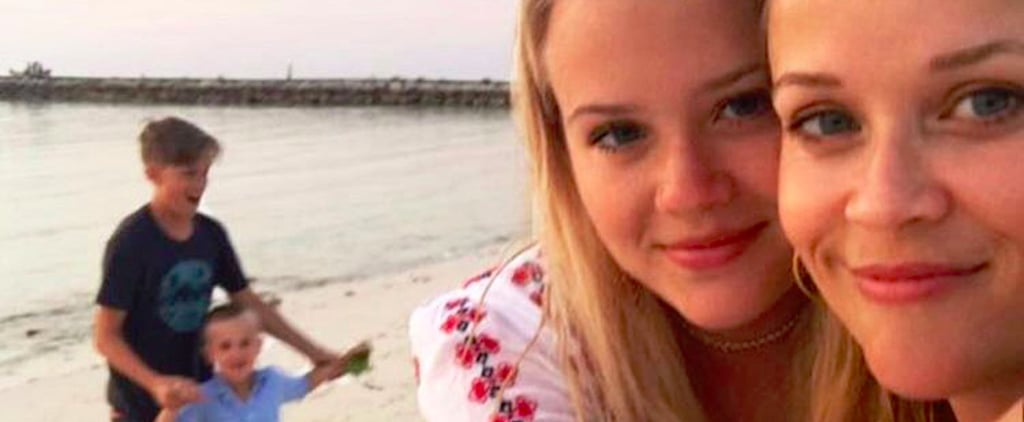 Reese Witherspoon and Family at the Beach Photo April 2017