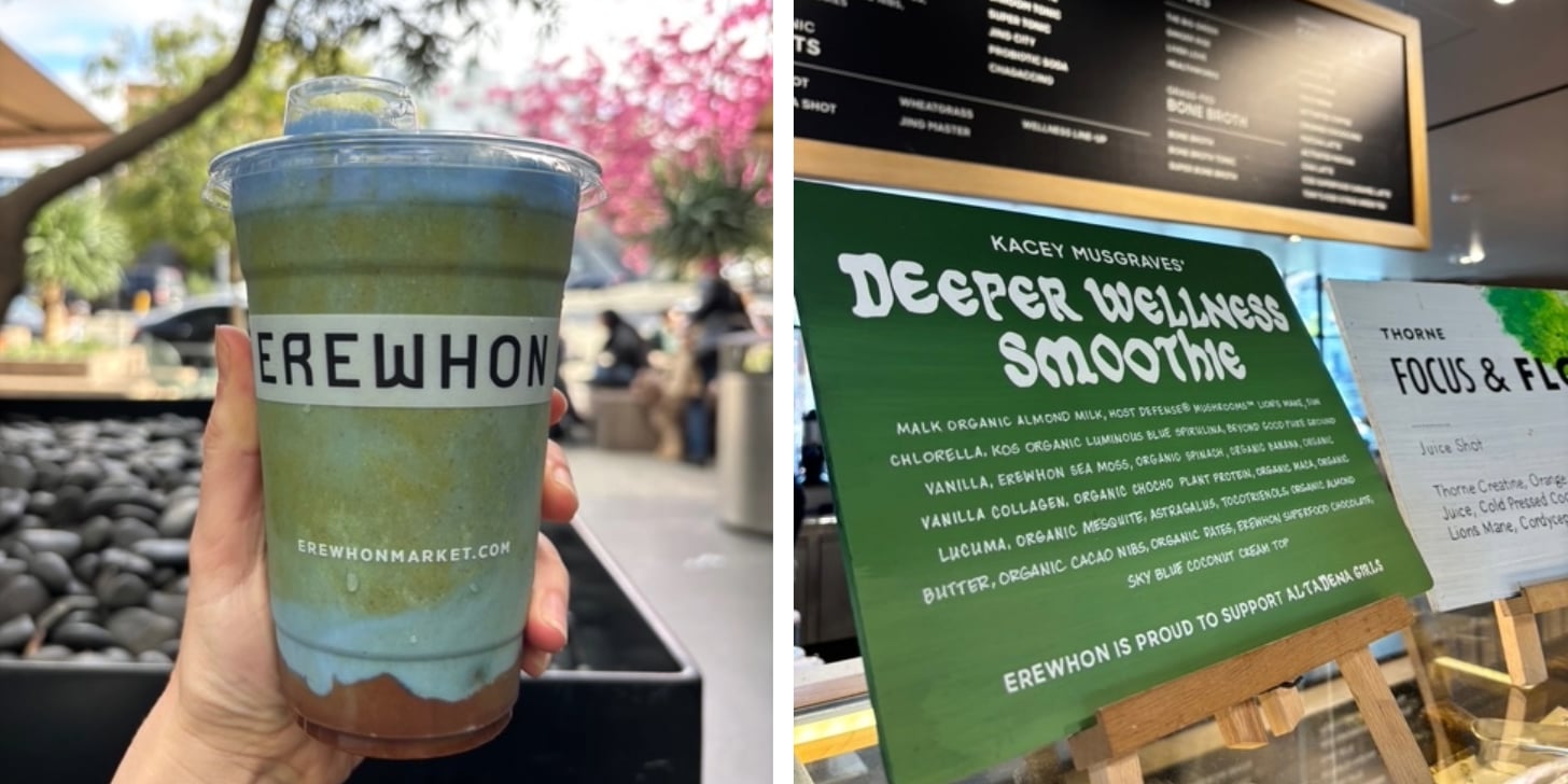 Kacey Musgraves’s Erewhon Smoothie Promises “Ultimate Clarity” — Here’s Our Honest Take