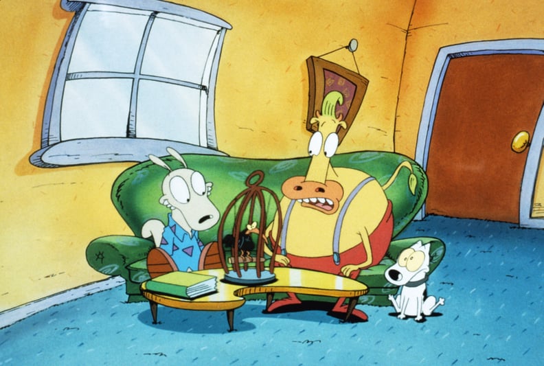 Rocko, Heffer, and Spunky From Rocko's Modern Life