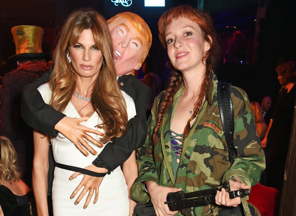 Jemima Khan S Melania Trump Groping Halloween Costume 2016 Popsugar