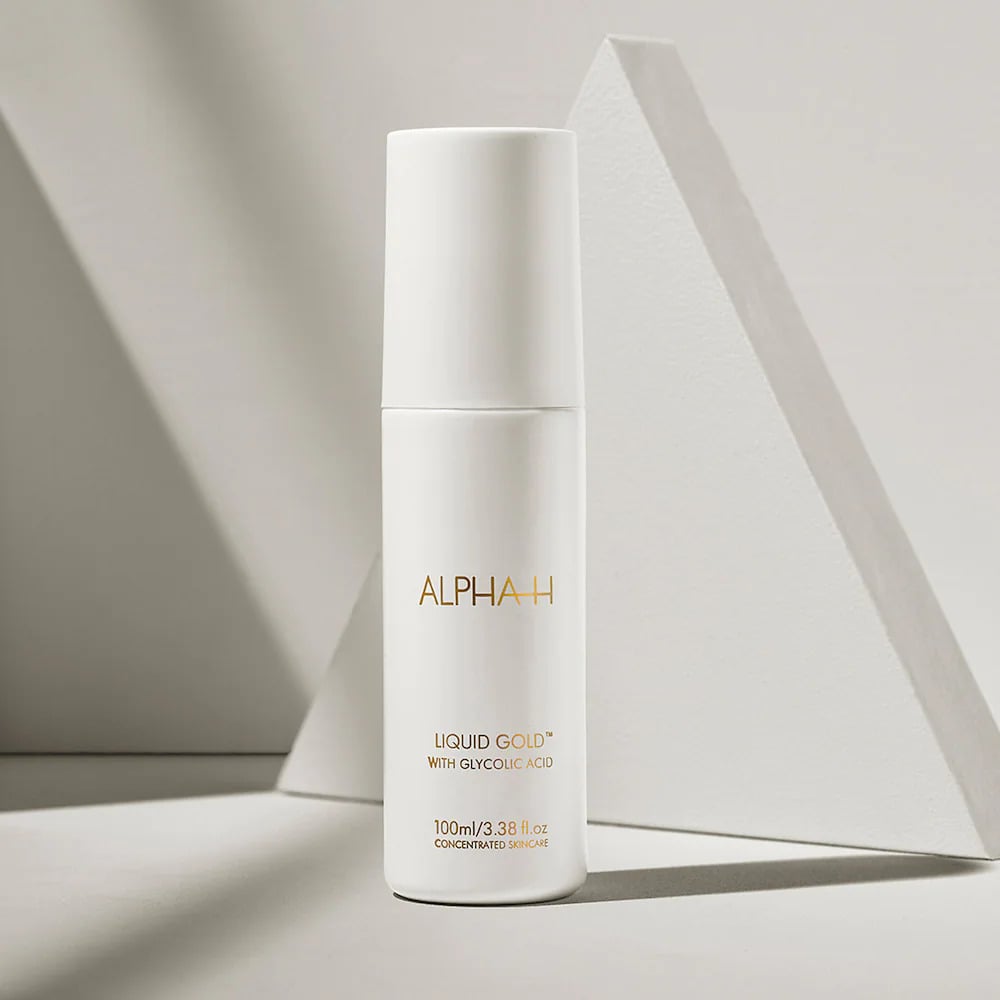 For a radiant complexion: Alpha-H Liquid Gold Exfoliating Treatment with Glycolic Acid