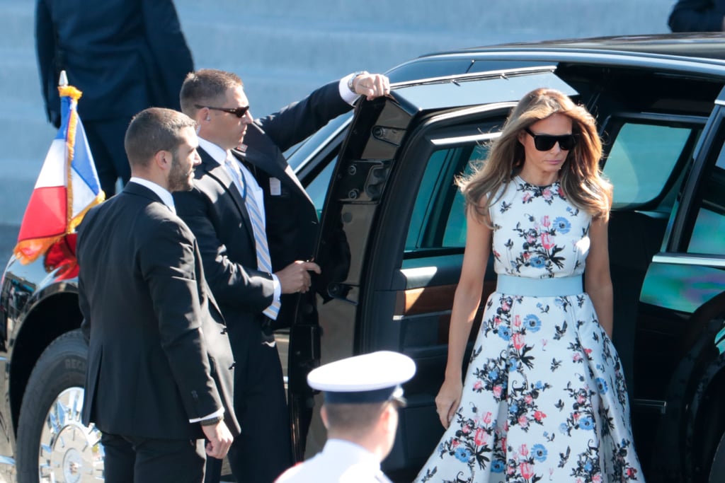 Melania Trump Valentino Dress Bastille Day 2017