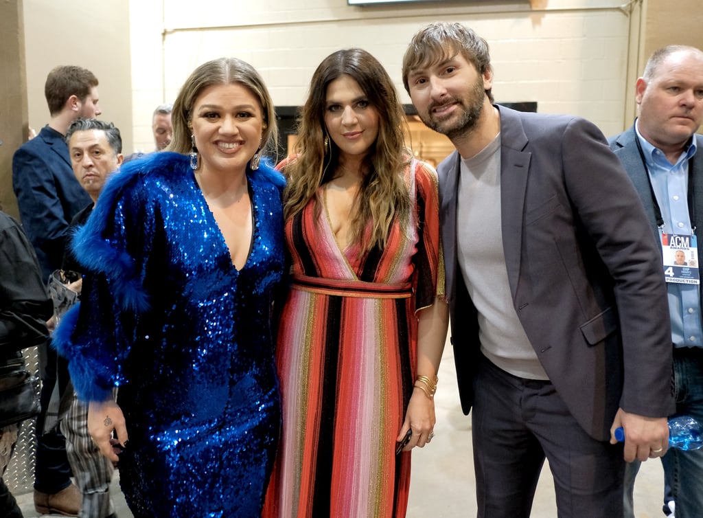 Pictured: Kelly Clarkson, Hillary Scott, and Dave Haywood