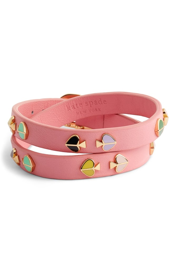 Kate Spade New York Double-Wrap Leather Bracelet