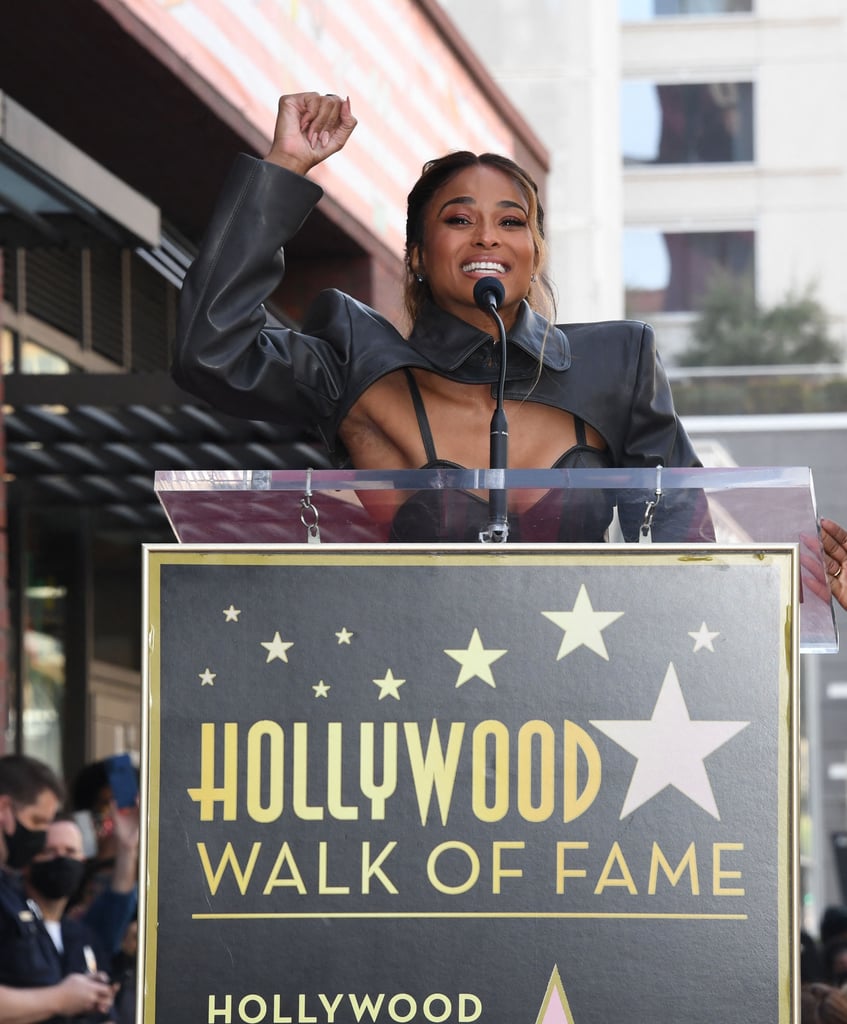 Ciara Wore an All-Leather Outfit to Honour Missy Elliott