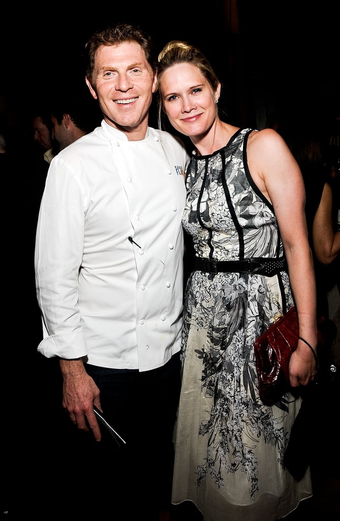 Bobby Flay and Stephanie March