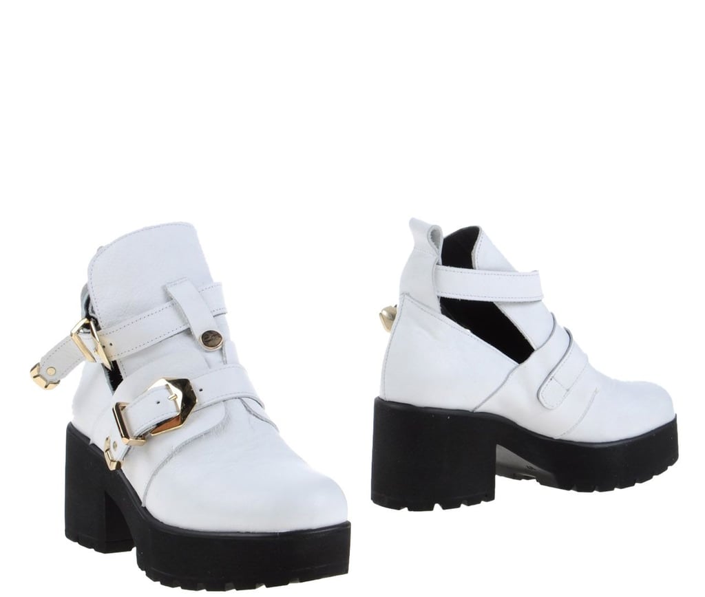 Gisel Moire Paris Ankle Boots