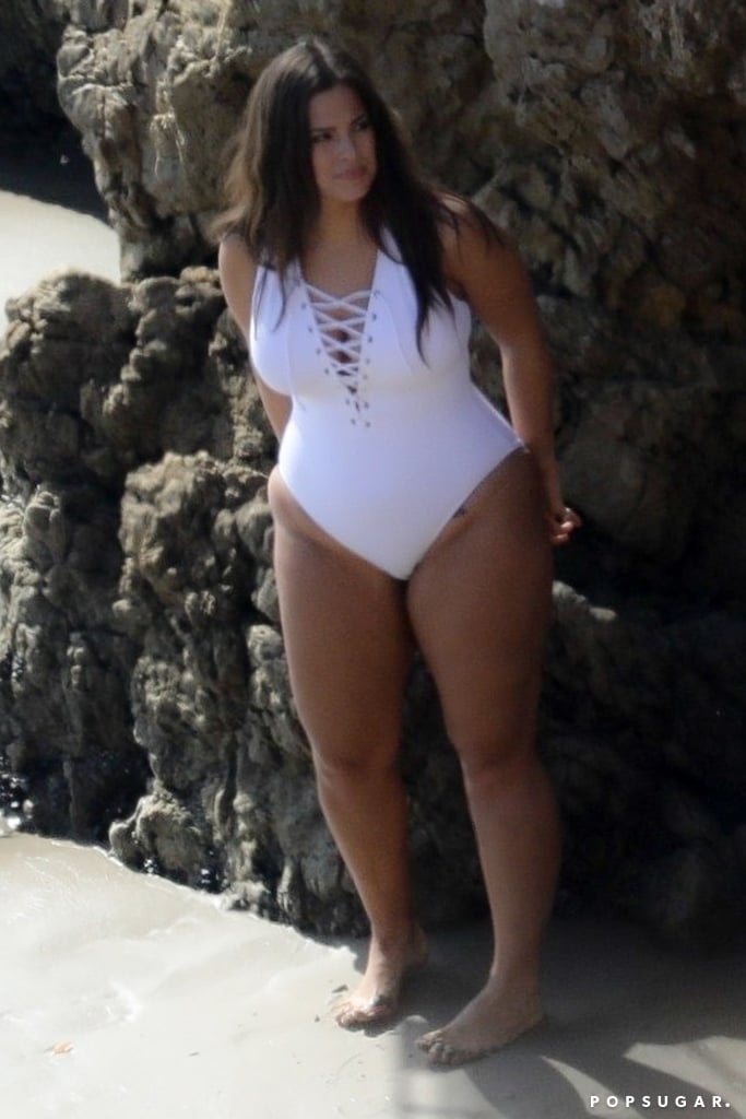 Ashley Graham Bikini Beach Photo Shoot November 2018