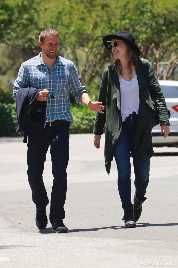 Charlie Hunnam and Morgana McNelis Pictures in LA June 2018