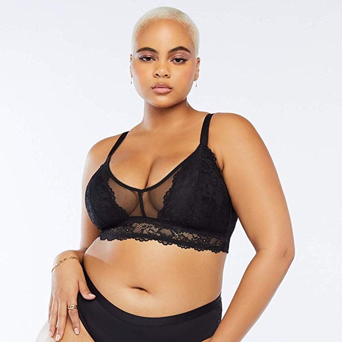 Savage X Fenty Women's Curvy Floral Lace and Mesh Bralette, Rihanna's  Latest Savage x Fenty Line Is Steamy, Spicy, and Shoppable on